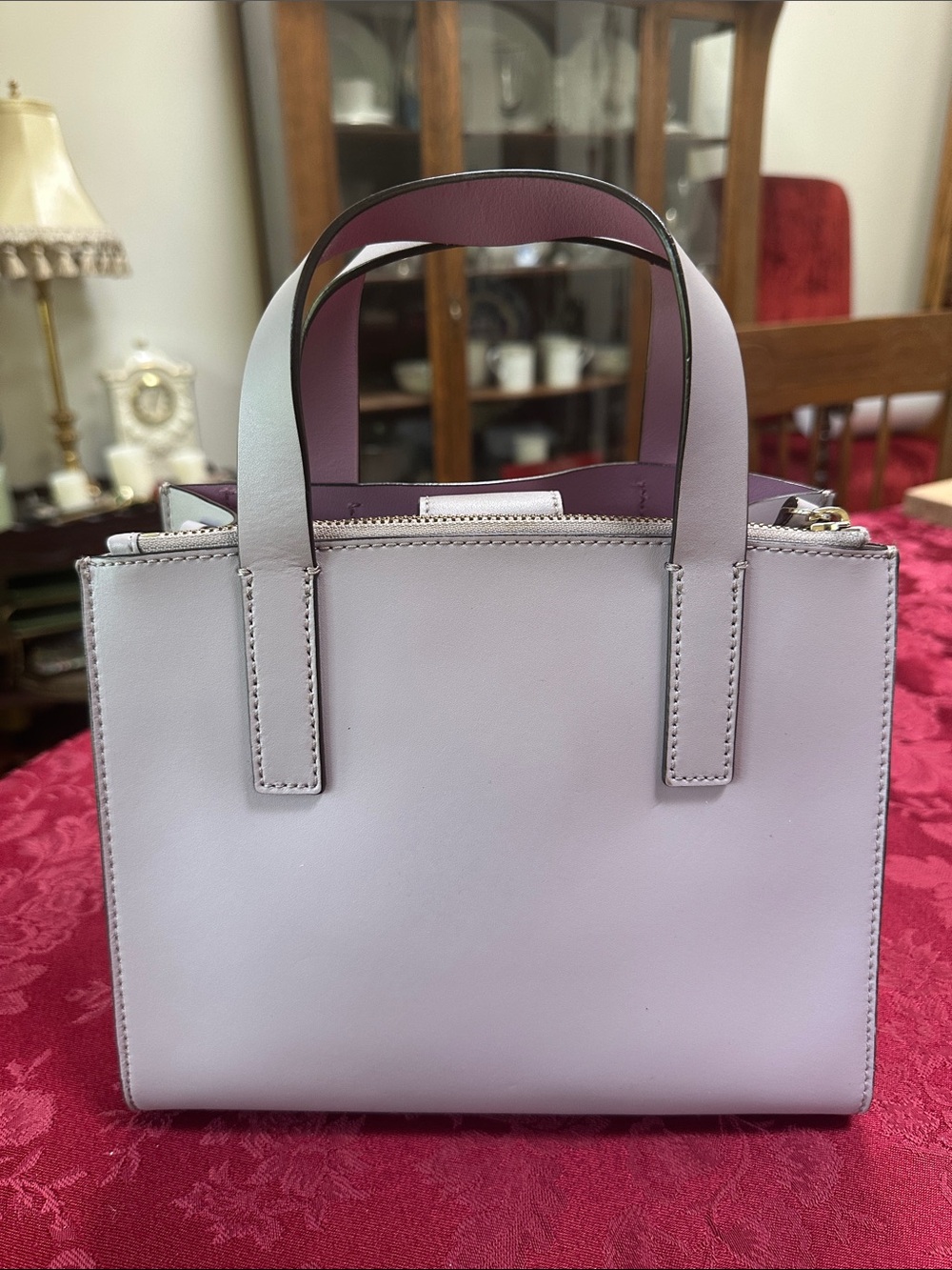 Kate Spade Lavender & Lilac Small Tote w/ Strap - Picture 2 of 9